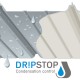 Профнастил с антиконденсатной мембраной DRIPSTOP