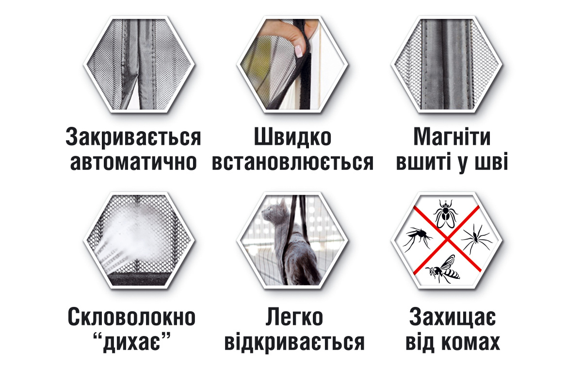 Магнитная сетка на двери Магнитная сетка на двери