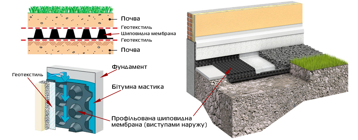 шипоподібна мембрана застосування