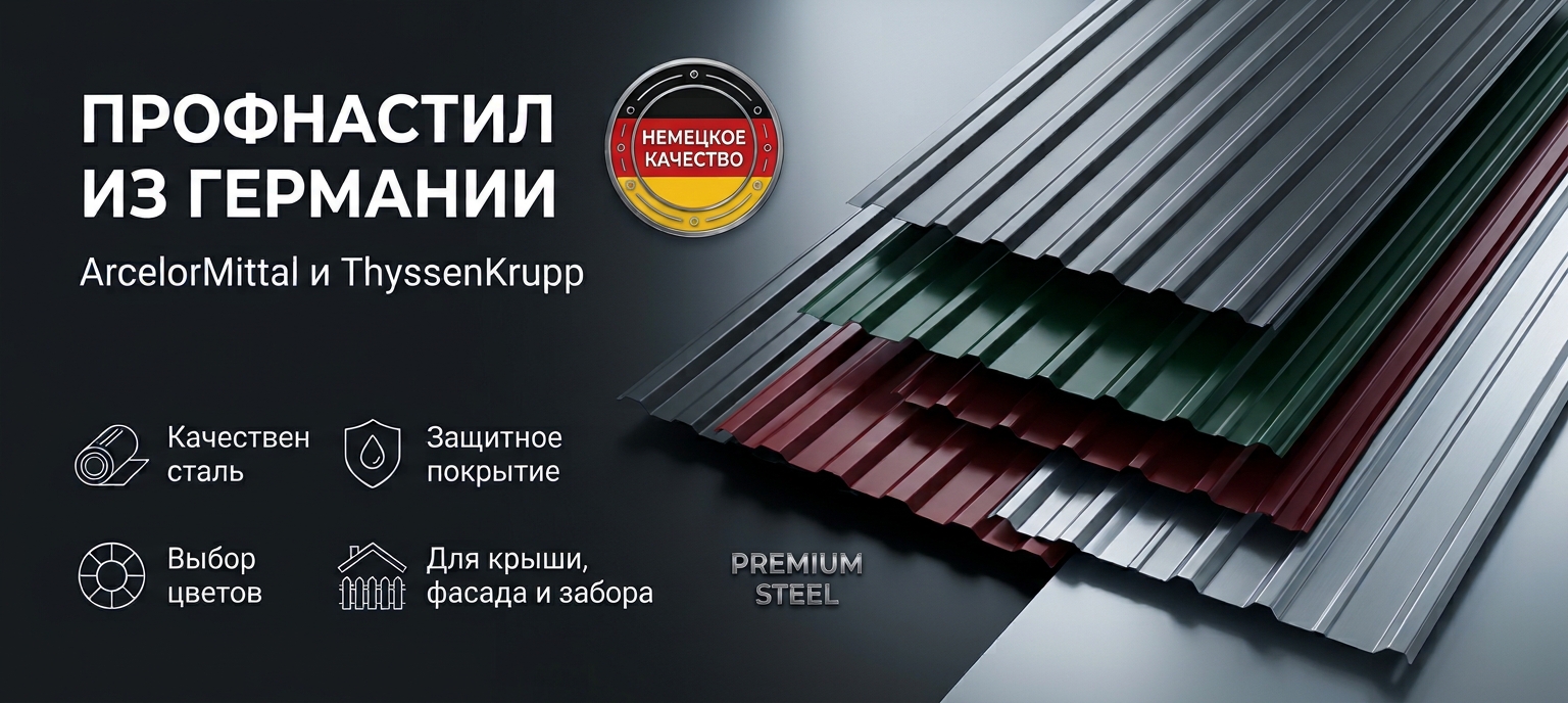 профнастил цена Германия