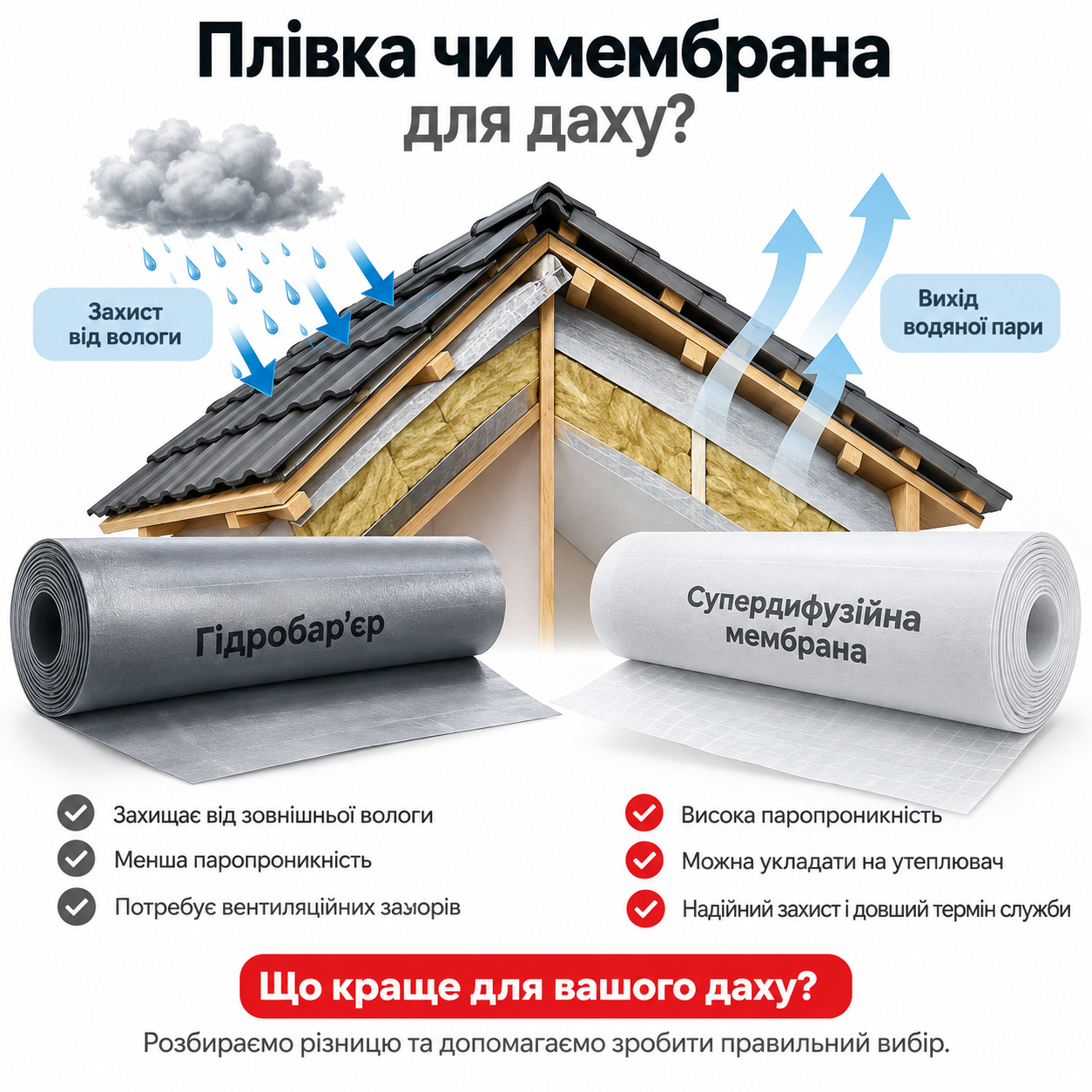 Пленка или мембрана для крыши Пленка или мембрана для крыши